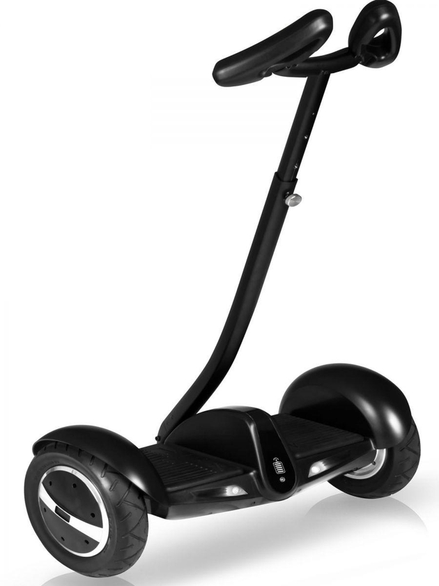 X3 Self Balance Scooter With Handlebar - 10 Inch Hover Board - Black