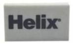 Helix White Economy Eraser Y94040