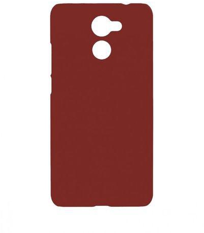 Generic Rubberized Hard PC Case - For Huawei Y7 Prime / Enjoy 7 Plus – Red