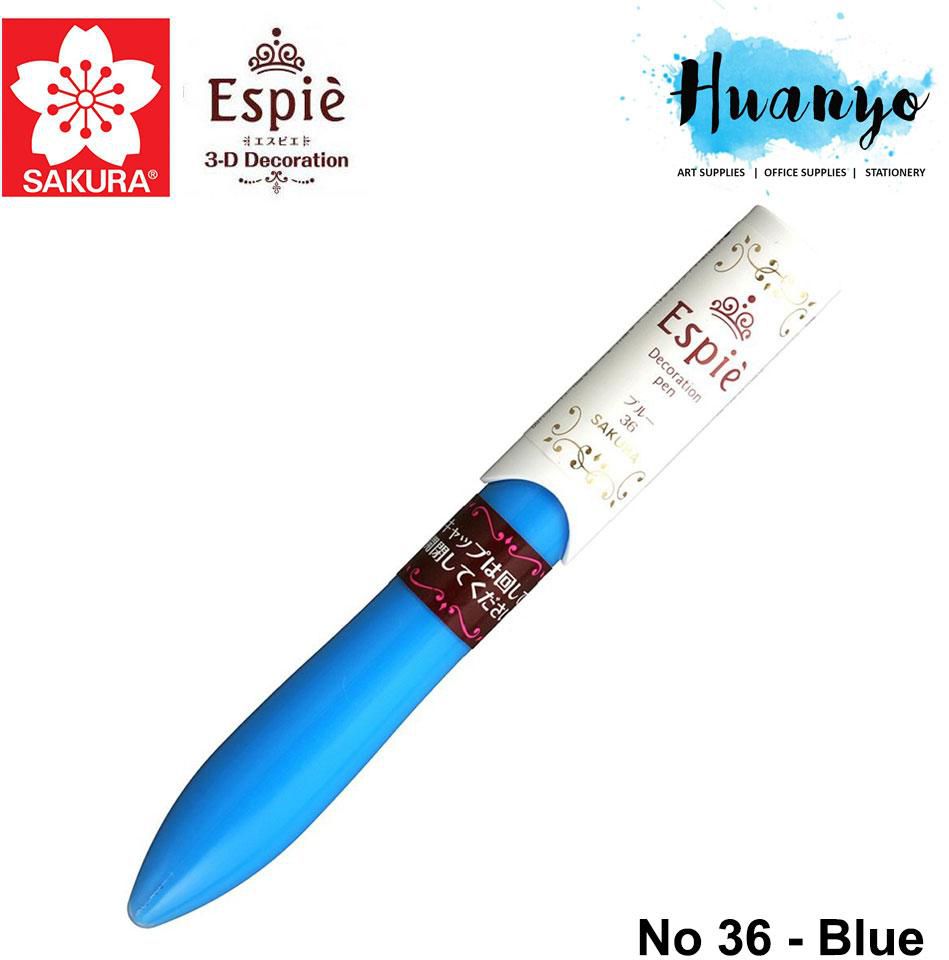 Sakura Espie 3D Decoration Marker Pen No.36 (Blue)