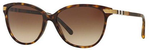 بربري نظارة شمسية للنساء - مقاس 57، اطار بني، 0BE4216 30021357