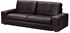 KIVIK Three-seat sofa, Grann, Bomstad dark brown