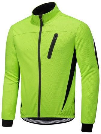 Waterproof Thermal Fleece Cycling Jacket S