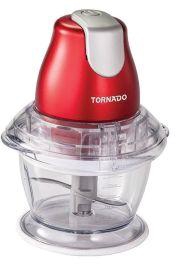 Tornado Chopper 400W - 1L - Meat and Cheese - Molokhia & Vegetables - Red - CH-400MR