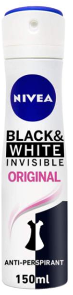 Nivea Deo Spray Black & White Original 150 ml
