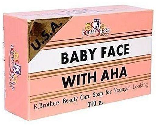 K Brothers K-Brothers Baby Face Soap With AHA (2pcs)