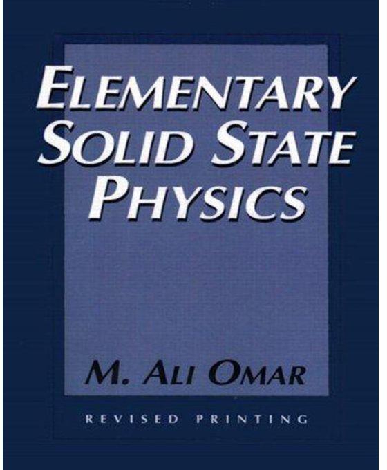 Generic Elementary Solid State Physics : Principles and Applications