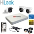 Hikvision Full Security System (1 Outdoor Camera 2MP + 2 Indoor Camera 2MP + 1080P DVR 4 Channel + 500GB HDD)
