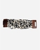 ZISKA Handmade Beaded Bracelet – Beige & Black