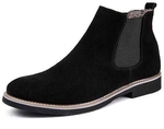 Mens Suede Boot Shoes- Black