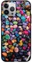 Protective Case Cover For Apple iPhone 11 Pro Max Pebbles Design Multicolour