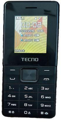 Tecno T301 Dual Sim-Black with Memory Card Slot upto 32 GB