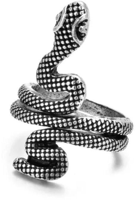 Ring Metal Snake-shaped