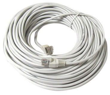 50 Meter Rj45 Cat6 Ethernet Lan Network Grey Cable