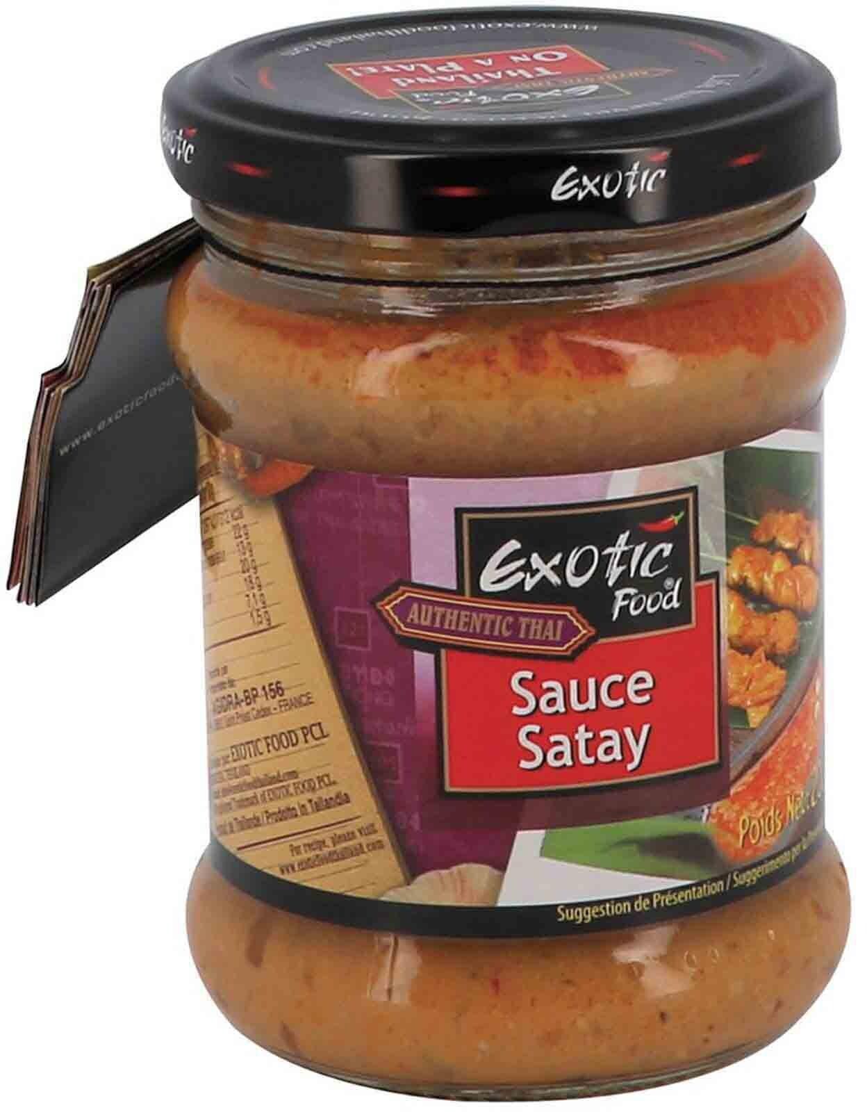 Exotic food thailand satay sauce 200g
