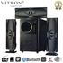 Vitron V635 3.1 HOME THEATER BUILT IN POWERFUL AMPLIFIER, SUB-WOOFER SYSTEM 3.1 CH 10000W - BLACK+Free 4 way ext
