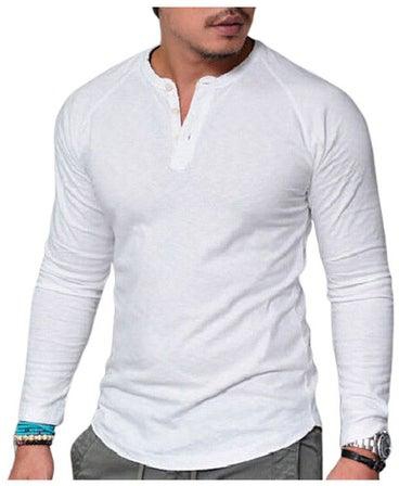 Solid Long Sleeve T-shirt White