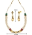 Peora Traditional Pearl Necklace Set