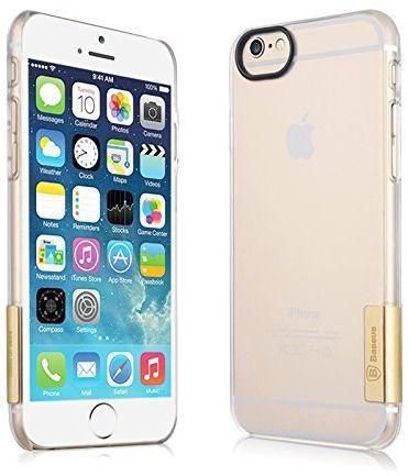 Baseus Sky Series Ultra Thin Transparent Clear Hard Case for iPhone 6 4.7 - Golden