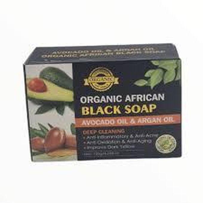 Roushun Skin Cleaning Organic Soap Natural Plant Extract Handmade Soap Gentle Exfoliation African Black Soap