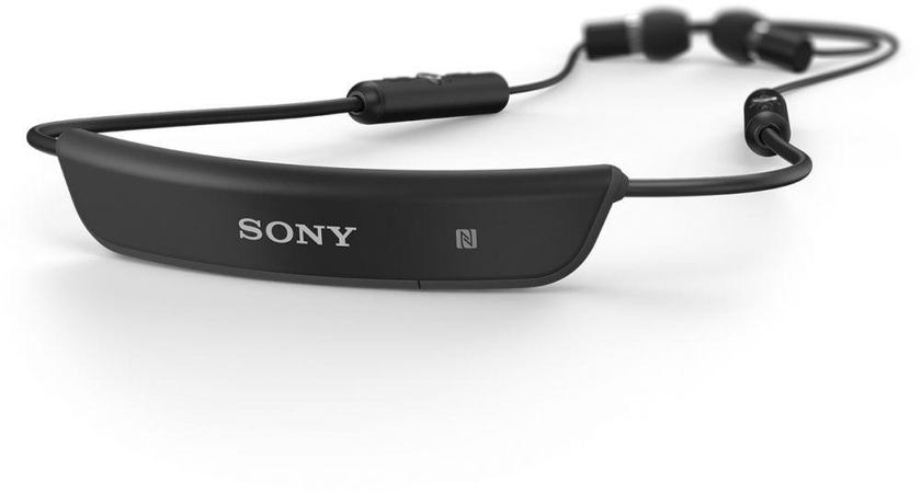 Sony SBH80 Stereo Bluetooth 3.0 AptX Headset Splashproof Earphones Multipoint, NFC - Black