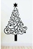 Magystore Tree Christmas Sticker