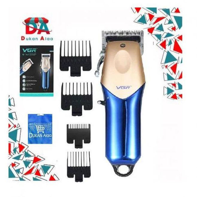 VGR V-162 Professional Hair Clippers Metal For Men - + Bag Dukan Alaa