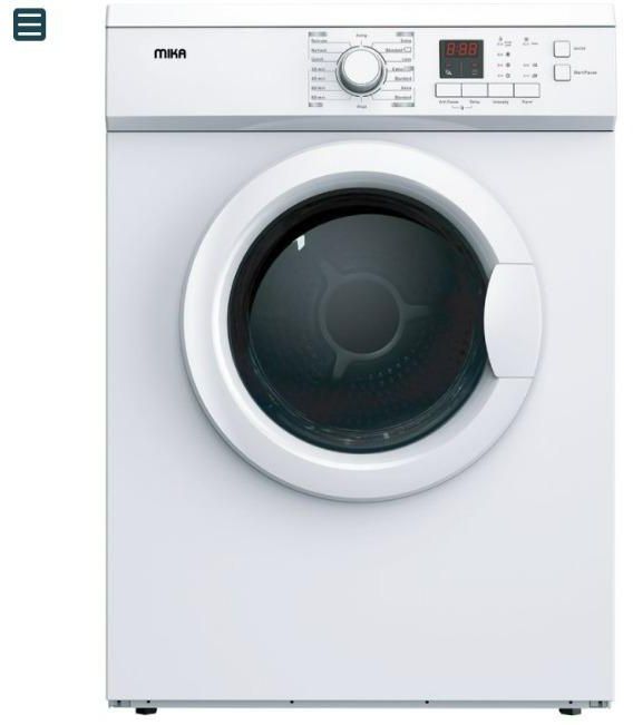 Dryer, Air Vented, 7Kg, Silver MDRA1107S