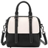 Versatile Stylish Tote Handbag Black/White