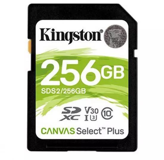 Kingston Canvas Select Plus U3/SDXC/256GB/100MBps/UHS-I U3/Class 10 | Gear-up.me