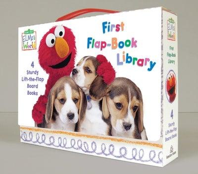 Elmo's World: First Flap-Book Library: Sesame Street - غلاف ورقي عادي الإنجليزية by Random House