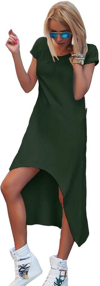 Fg فستان اخضر خامة ليج صناعة مصرية