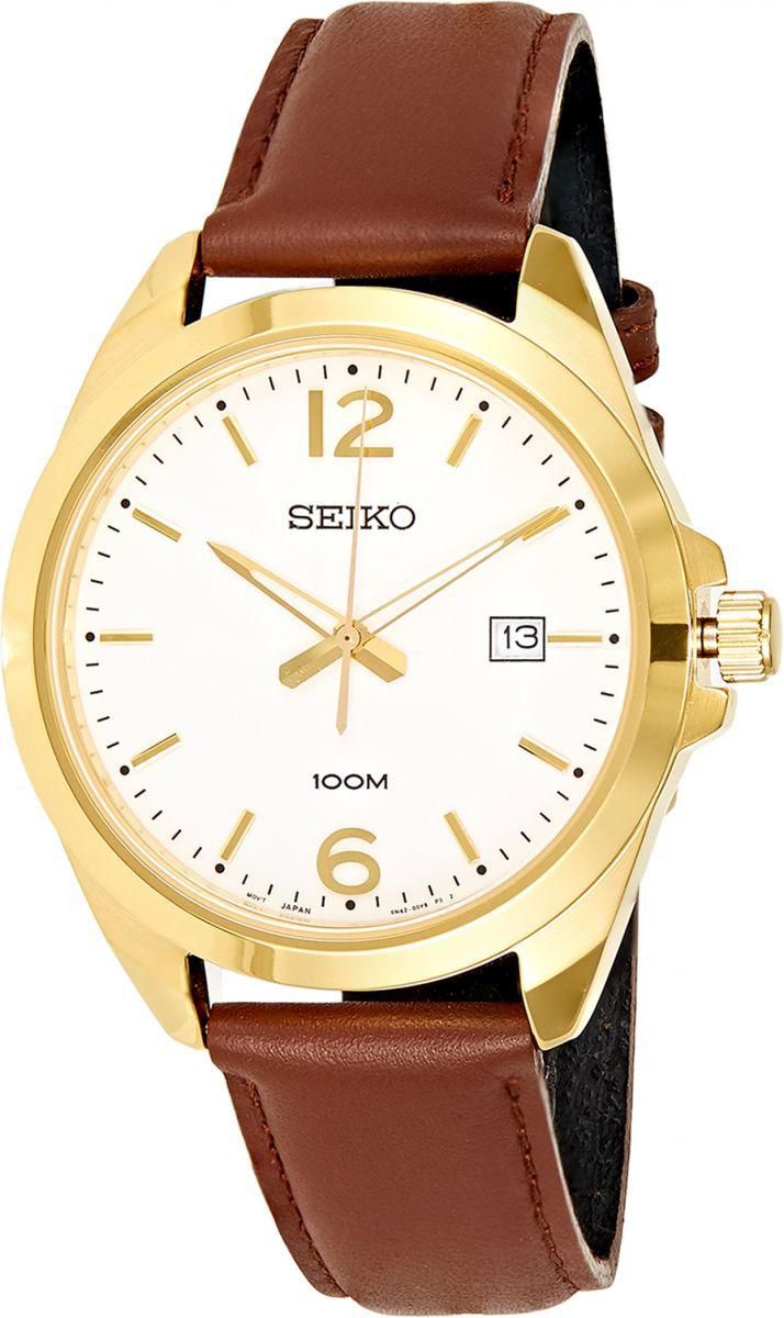 Seiko Men's White Leather Band Watch - price from in Saudi - Yaoota!