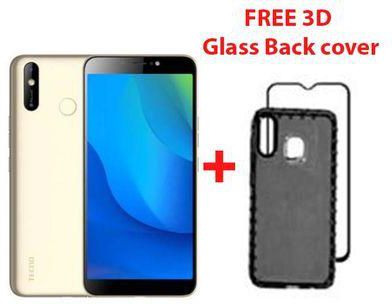 Tecno Pouvoir 3 Air, 6", 16GB + 1GB (Dual SIM), Gold + FREE 3D Glass Back cover