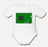 Raspberry Pi Board Organic Short Sleeve Baby Bodysuit