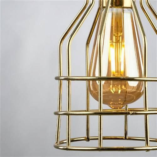 Glasses ceiling lamp, Gold - RG1024
