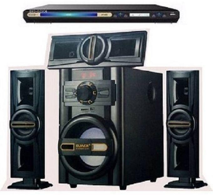 Djack Bluetooth Home Theatre System DJ-503 And LG DVD Player + Power Surge