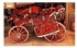 Decorative Wall Poster Red/Brown/White 18x24cm