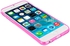 Snap-on Slim Transparent TPU Protective Case/Cover for Apple iPhone 6 w/ Screen Protector –HOT PINK
