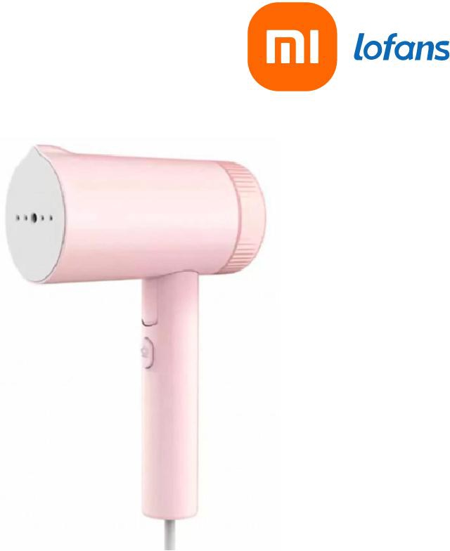 Xiaomi Lofans Garment Steamer Steam Iron 1000W - GT-313 (Pink - White)