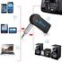 Wireless Car Bluetooth Receiver Adapter 3.5MM AUX Audio Stereo Music Home Hands-free