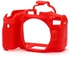 easyCover Silicone Camera Case for Canon 90D Red EA-ECC90DR