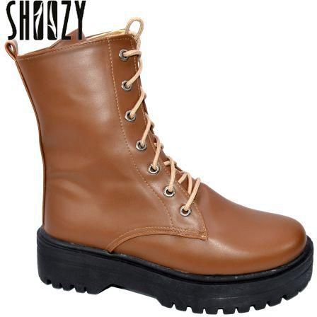 Shoozy Fashionable Boot For Women - Coffee Latte