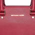 Michael Kors 30S3GLMS2L-848 Selma Saffiano Medium Satchel Bag for Women - Leather, Cherry