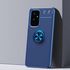 Autofocus For OnePlus 9 Metal Ring Holder TPU Case(Blue+Blue)