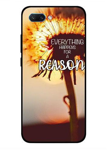 Skin Case Cover -for Huawei Honor 10 Everything Happens -for A Reason Everything Happens For A Reason