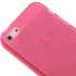 Matte TPU Apple iPhone 5 5S Case Cover With Screen Protector Film -(Pink)