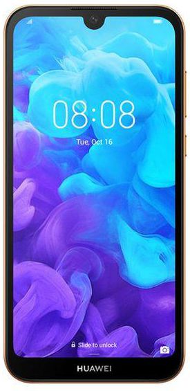 Huawei Y5 (2019) - 5.71 inch 32GB Dual SIM 4G Mobile Phone - Amber Brown