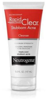 Neutrogena Rapid Clear Stubborn Acne Cleanser - 147ml