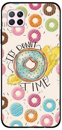 Skin Case Cover -for Huawei Nova 7i It's Donut Time It's Donut Time